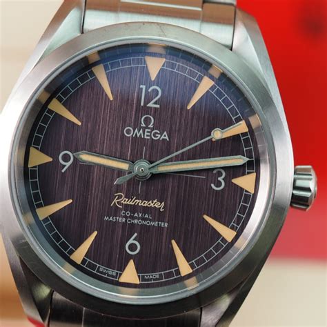 omega railmaster watches|pre owned omega railmaster.